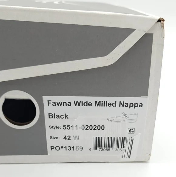 Dansko Fawna Wide Black Milled Nappa Mary Jane Womens Casual Shoes Size 12 EU 42 - Picture 9 of 10